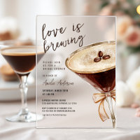 Love is Brewing Espresso Martini Bridal Shower