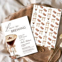 Love is Brewing Espresso Martini Bridal Shower