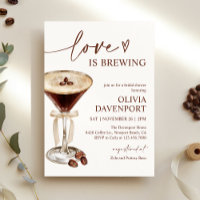 Love is Brewing Espresso Martini Bridal Shower