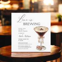 Love is Brewing Espresso Martini Bridal Shower