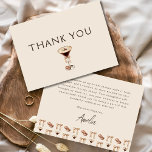 Love is Brewing Espresso Martini Bridal Shower Thank You Card<br><div class="desc">Thank you for making my "Love is Brewing" Espresso Martini Bridal Shower so special! Your presence, kind words, and thoughtful gift warmed my heart and added so much joy to this memorable day. I am truly grateful for your love and support as I prepare for this exciting new chapter. Every...</div>