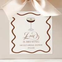Love Is Brewing Expresso Martini Bridal Shower