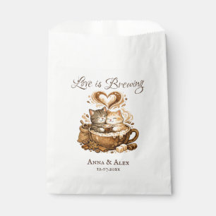 Love is Brewing Favour Bag