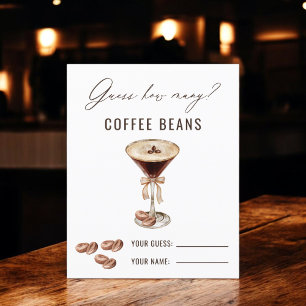 Love is Brewing Guess How Many Coffee Beans