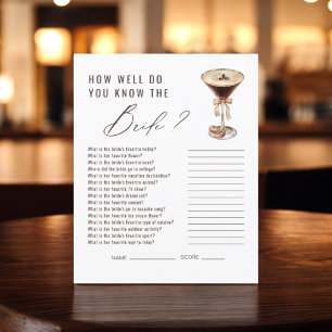 Love is Brewing How Well Do You know the Bride