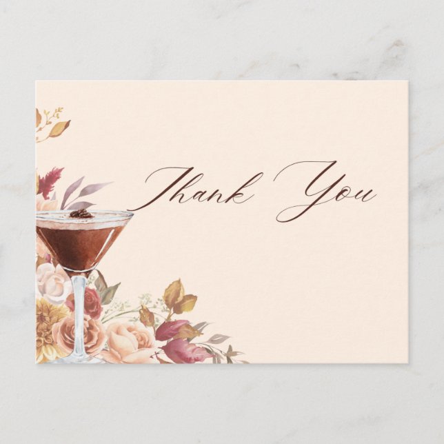 Love is Brewing Thank You Card (Front)