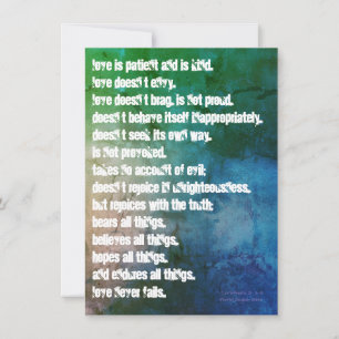 Love Is Card