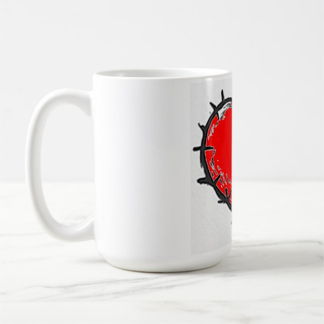 Love is  coffee mug (Left)
