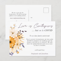 Love Is Contagious Wedding Postpone COVID19 Floral