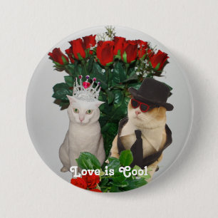 Love is Cool 3 Inch Round Button