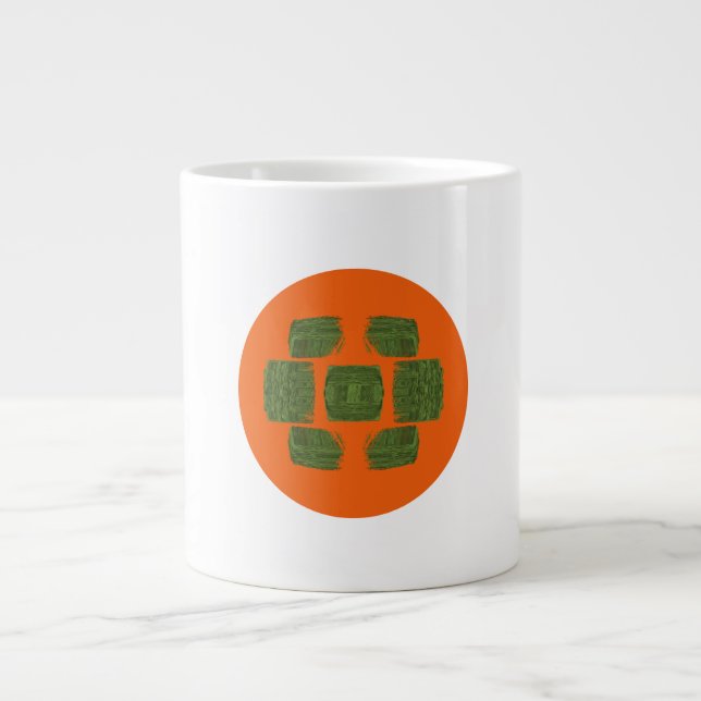 Love Is Dead | Silent ASMR Art Large Coffee Mug (Front)