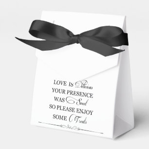 Love is delicious favor box