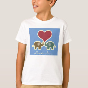 Love Is.. elephant tee