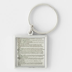 Love is enough, 1897 keychain