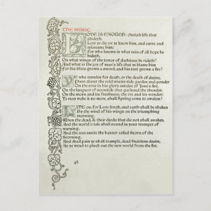 Love is enough, 1897 postcard