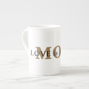 LOVE Is Enough Gift for Mom Bone China Mug