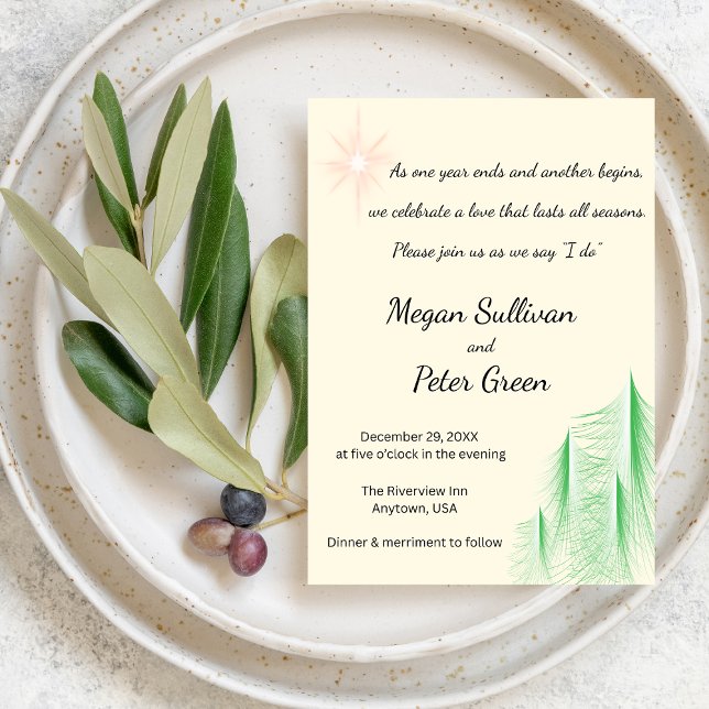 Love is Evergreen Invitation (Creator Uploaded)