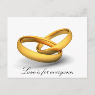 Love Is For Everyone Postcard