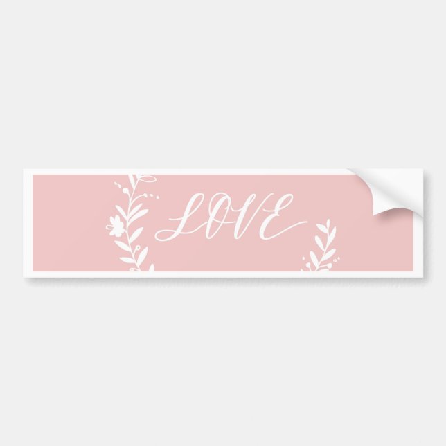 Love is for Lovers Bumper Sticker (Front)