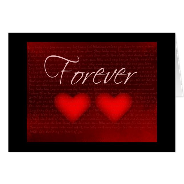 Love is forever (Front Horizontal)