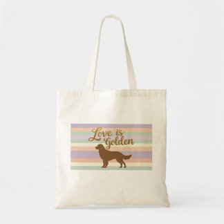 Love is Golden Tote Bag
