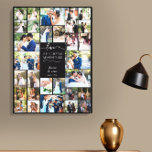 Love is Greatest Adventure Wedding Photo Collage Canvas Print<br><div class="desc">Wedding photo collage canvas lettered with "Love is the Greatest Adventure" and further personalized with the bride and groom names and wedding date. Photo collage template automatically displays your wedding pictures in vertical horizontal and square formats. Design is shown in black and white - if you want to change the...</div>