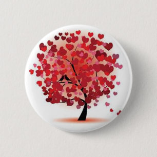 Love is growing 2 inch round button