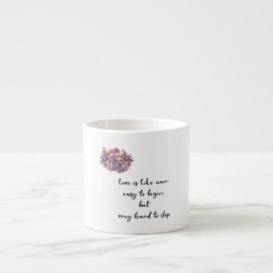love is hard to stop Specialty Mug