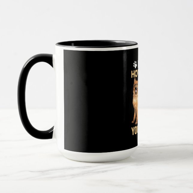 Love Is How Excited Your German Shepherd Mug (Left)