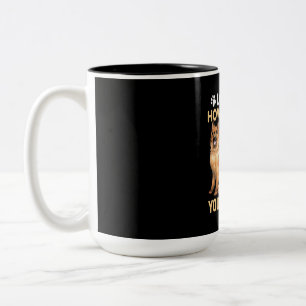Love Is How Excited Your German Shepherd Two-Tone Coffee Mug