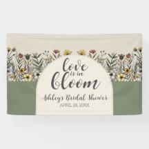 Love is in Bloom - Boho Flowers Bridal Shower