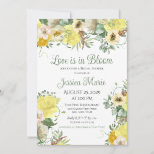 Love is in Bloom Bridal Shower Invitation
