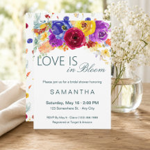 Love is in Bloom Bridal Shower 