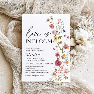 Love is In Bloom | Bridal Shower Invitation