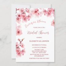 Love Is In Bloom | Cherry Blossom Bridal Shower