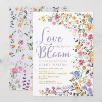 Love is in Bloom | Chic Wildflower Bridal Shower