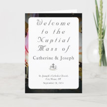 Love is in Bloom Nuptial Mass with Photo