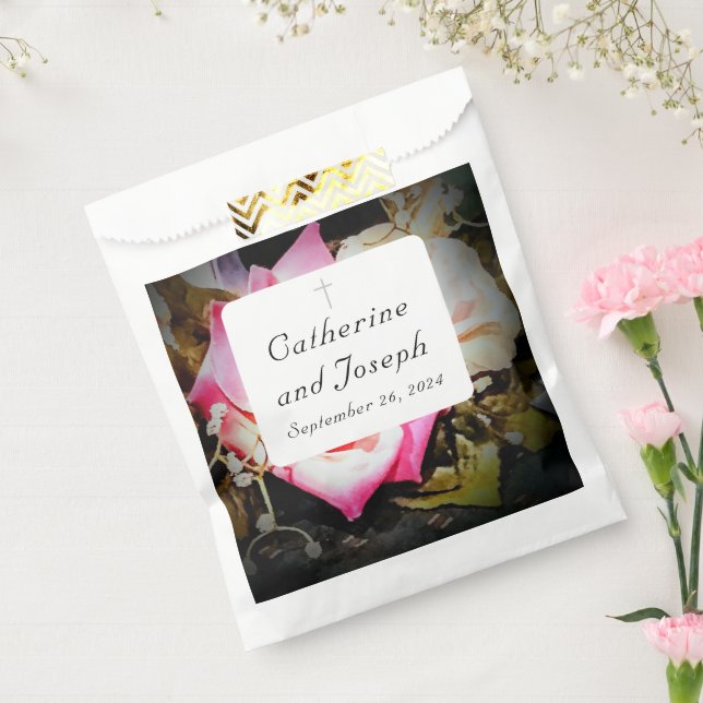 Love is in Bloom Wedding Favour Bags (Sealed)