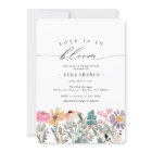 Love is in Bloom Wildflower Flower Bridal Shower