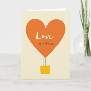 Love Is In The Air Balloon Card