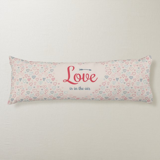 Love is in the air body pillow (Front)
