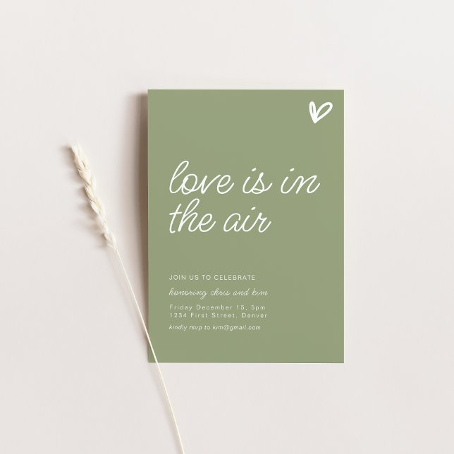 Love Is In The Air Engagement Party Invite (Creator Uploaded)