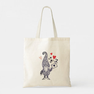 Love is in the Air Gnomes in a Hot Air Balloon Tote Bag