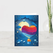 Love is in the air holiday card