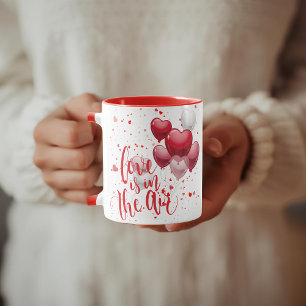 Love Is In The Air Personalized Mug