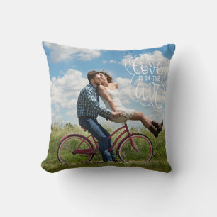Love is in the air - Photo Throw Pillow