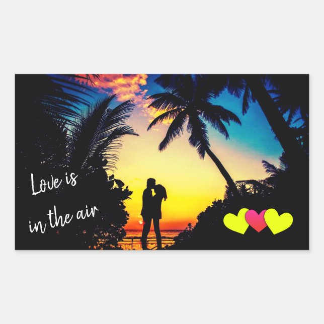 Love is in the Air Sticker (Front)
