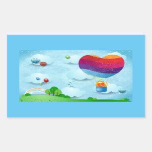 Love is in the air sticker