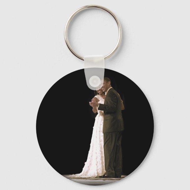 Love is in the Air, The First Couple Dancing Keychain (Front)
