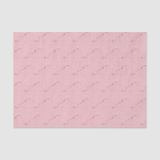 Love Is In The Air Tissue Paper (Front)